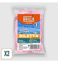 SPUGNA DILETTA 2 PZ 11,5X7,5X1CMLa Briantina
