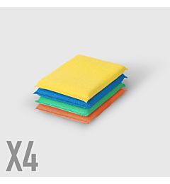 SPUGNE MICROFIBRA FURBETTO SET 4 PZLa Briantina