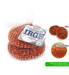 SFA SPUGNA ACCIAIO 2 PZ BRONZATA RETINAIrge