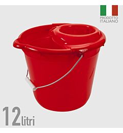 SECCHIO TONDO CON STRIZZATORE 12LLa Briantina