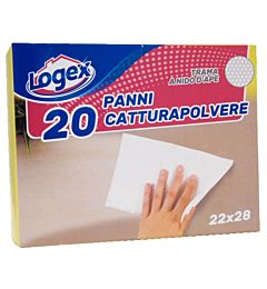 LOGEX 20 PANNI CATTURA POLVERE S.129Logex