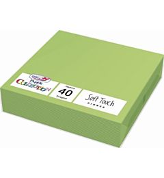 TOV.LI 38X38 2 VELI 40PZ VERDE MELA DODopla