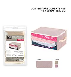 DC CASA CUSTODIA TNT COPERTE ZIP C/MAN. 40X30X20CMDc