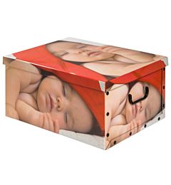 BAULETTO  IN CARTONE CM 50X40X25 -BABYTendenze