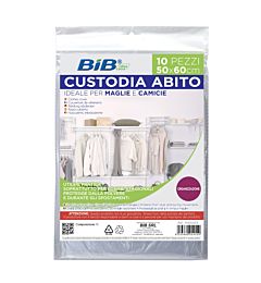 CUSTODIABITO TRASP.10PZ/50X60CMBib