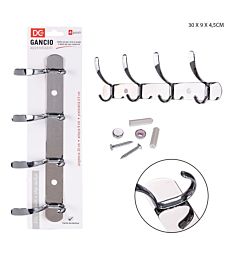 DC CASA GANCI APPENDIABITI 4POSTI 30X9X4.5CMDc