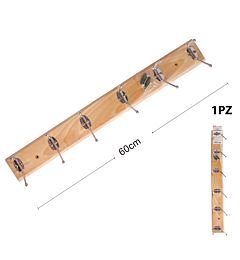 APPENDI ABITI IN LEGNO C/6 POSHQ