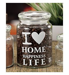 BARATTOLO VETRO COPERCHIO D10XH15Ad Trend