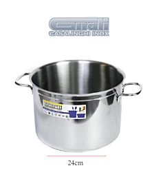 PENTOLA CM.24 INOX 18/CMOD. REALTERMGnali