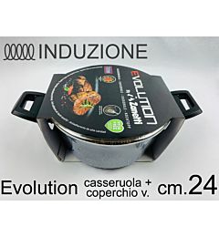 CASSERUOLA CM 24 EVOLUTION C/COP.Zanetti