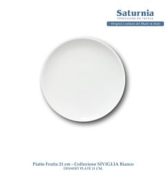 SIVIGLIA FRUTTA 21 CM. BIANCOSaturnia