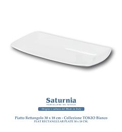 TOKIO BIANCO P.RETTANGOLO 30X18CMSaturnia