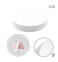 DC CASA BASE TORTA TONDA POLISTIROLO H5CM D.25CMDc