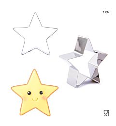 DC CASA FORMINE DOLCI INOX STELLA 7CMDc