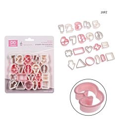 DC CASA FORMINE DOLCI PLAST. 20PZ NUMERI/FORMEDc