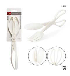 DC CASA PINZA CUCINA PLAST. 19X6X7CM BIANCODc