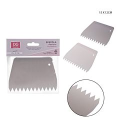 DC CASA RASCHIETTO DOLCI PLAST. 15X12CM DENTATODc