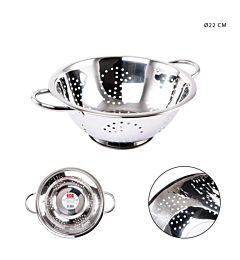 DC CASA SCOLAPASTA ACCIAIO INOX D.22CMDc