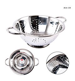 DC CASA SCOLAPASTA ACCIAIO INOX D.26CMDc