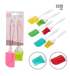 DC CASA PENNELLO SILICONE 2PZ 24X5CM 22X5CMDc