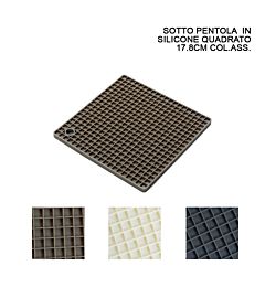 DC CASA SOTTOPENTOLA SILICONE QUADRATO 17.8CMDc