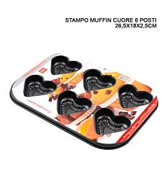 STAMPO MUFFIN 6 POSTI 26,5X18X2,5CMDc