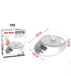 BILANCIA DA CUCINA (CON OROLOGIO) 5KG/1GEmi Style