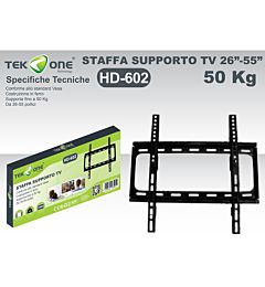SUPPORTO TV FISSO 26/55 POLLICITekone