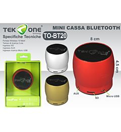 WIRELESS  SPEAKER ULTRA TO-BT20Tekone