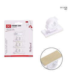 DC CASA FERMACAVI ADES. PLAST. 4PZDc