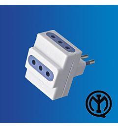 ADATTATORE SPINA 10A 3 PRESE 10AExtrastar