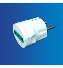 ADATTATORE SPINA 16A CON PRESA 10/16AExtrastar