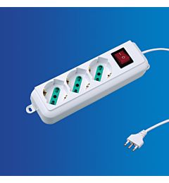 MULTIPRESA 3 POSIZIONI CON INTERRUTTORE-1.5MExtrastar