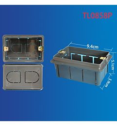 SCATOLA PER INSTALLAZIONE CAVI 3 POSTI