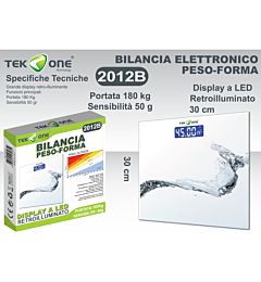 BILANCIA PESOFORMA ACQUA 2012BTekone