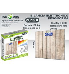 BILANCIA PESOFORMA LEGNO 2012ATekone