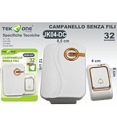CAMPANELLO SENZA FILI JK04DCTekone