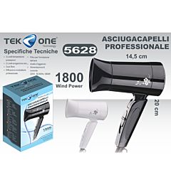 ASCIUGACAPELLI DA VIAGGIO 1800WTekone