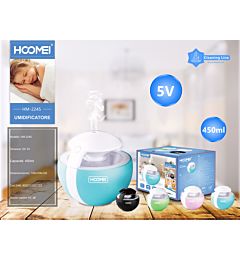 UMIDIFICATORE 2W 450ML HM-2245 (2322)Hoomei