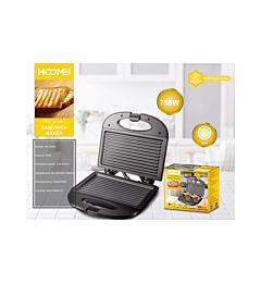 PIASTRA ELETTRICA X TOAST 750W HM-5810 (0137)Hoomei