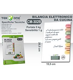 BILANCIA DA CUCINA 302B LEMONTekone
