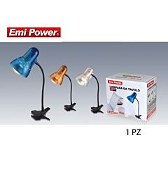 EMI STYLE LAMPADA DA TAVOLO CON CLIP E14 25WEmi Style