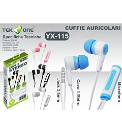 AURICOLARI  NOISE FREE YX115Tekone