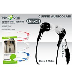 CUFFIE NOISE FREE LMK201Tekone