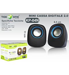 SPEAKER BICANALE KP-04 B/NTekone