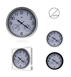 DC CASA OROLOGIO MURO SILENZ. 25CM C/TEMPERATURADc