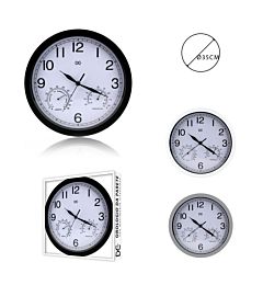 DC CASA OROLOGIO MURO SILENZ. 35CM C/TEMPERATURADc