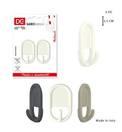 DC CASA GANCIO ADES. PLAST. 2000 2PZ MEDIODc