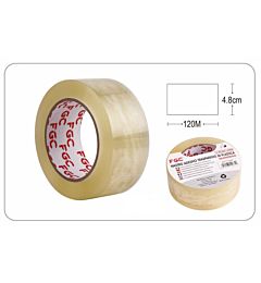 NASTRO ADESIVO TRASPARENTE (SILENZIOSO) 4,8CMX120MHQ