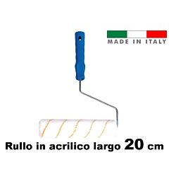 20 CM RULLO S. F480 IN ACRILICO  DIAMETRO 48 MM  AGz